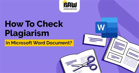 how to check plagiarism in document