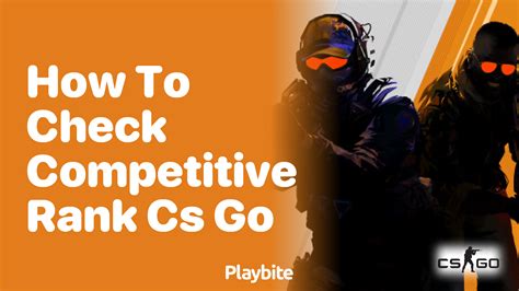 how to check rank in cs go