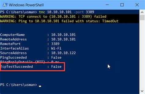how to check rdp port is open