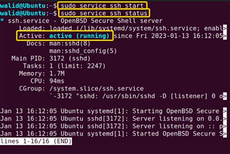 how to check sftp connection in linux