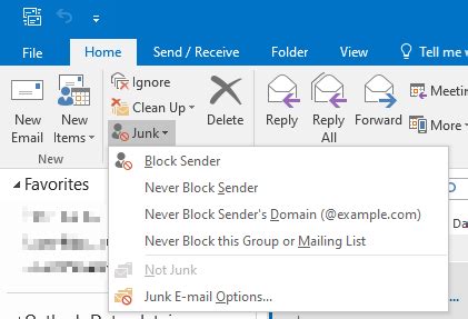 how to check spam filter in outlook
