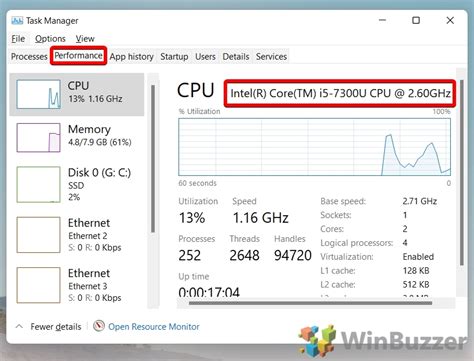 how to check the processor