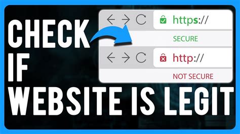 how to check website is legit