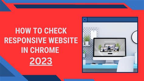 how to check website responsive in chrome