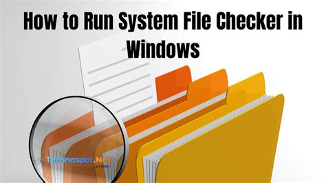 how to check windows system files