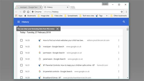 how to check your childs internet history using