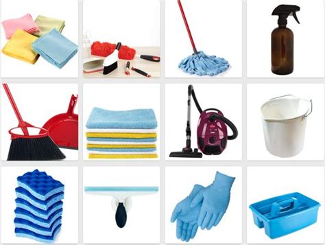 how to clean cleaning tools