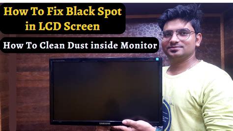 how to clean led monitor screen