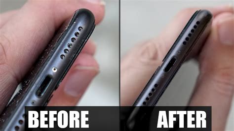 how to clean speaker on iphone x