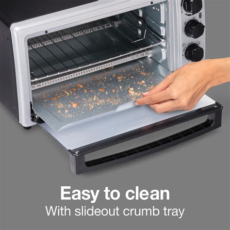 how to clean tray in toaster oven