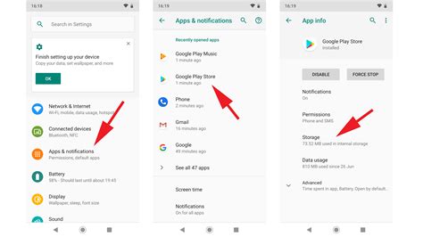 how to clear cache in android apps