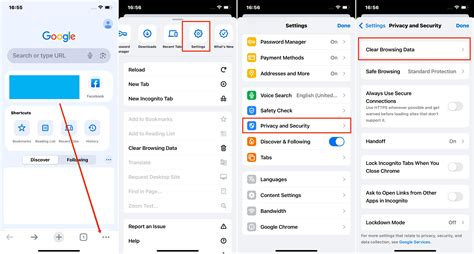 how to clear cookies in mobile