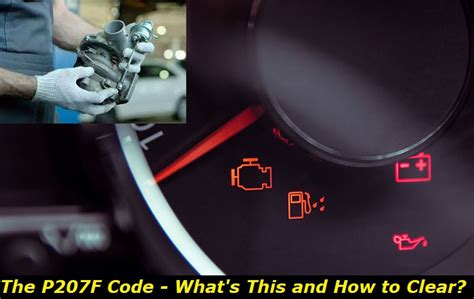 how to clear p207f code