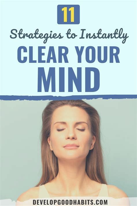 How To Clear Your Mind