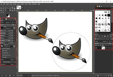 how to clone in gimp