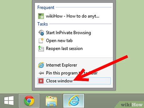 how to close internet explorer with keyboard