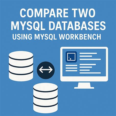 how to compare two databases in mysql