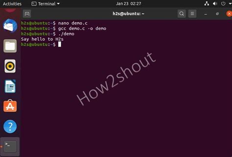 how to compile c code in linux