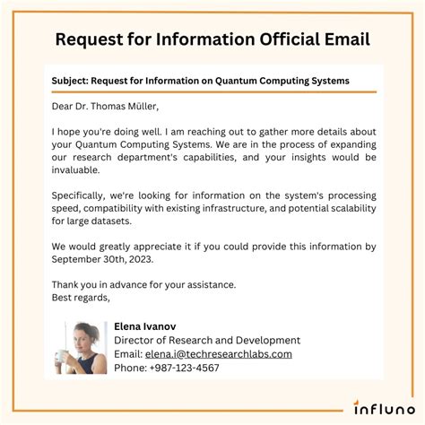 how to compose an official mail