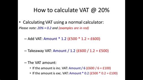 how to compute the vat