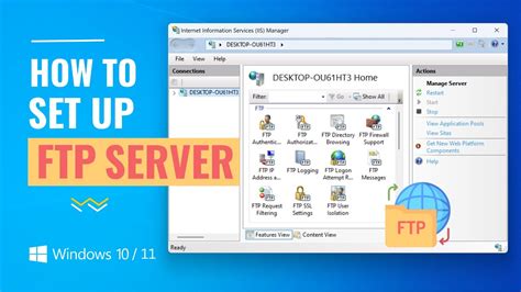 how to configure ftp server in windows