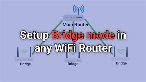 how to configure router in bridge mode