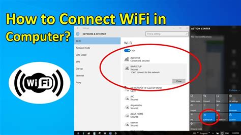 how to connect your computer to wifi