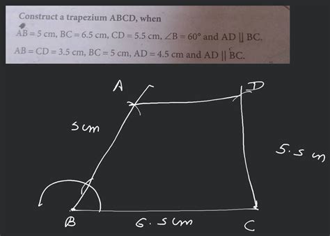 how thesis construct a trapezium