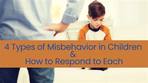 how to control child misbehavior