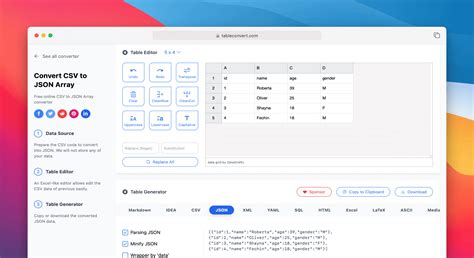 how to convert excel to sql table