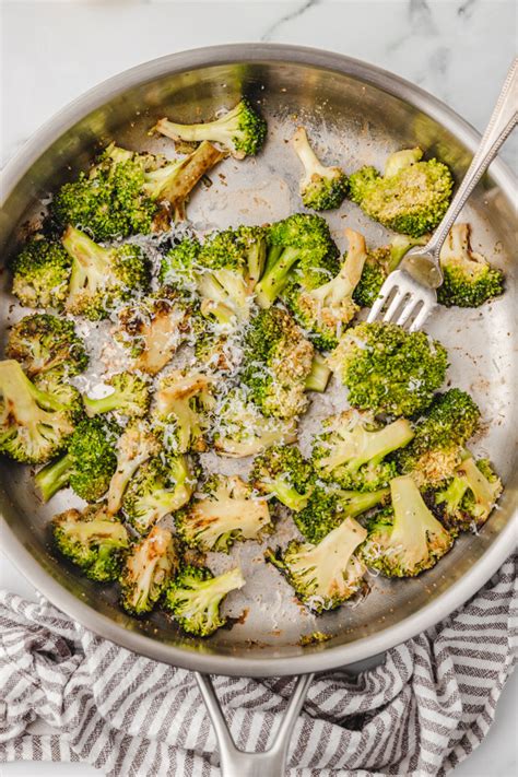 how to cook broccoli in skillet