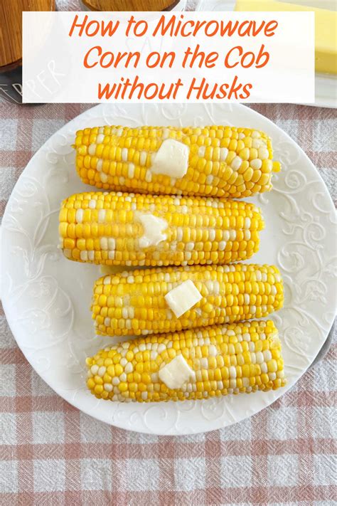 how to cook cob corn in microwave