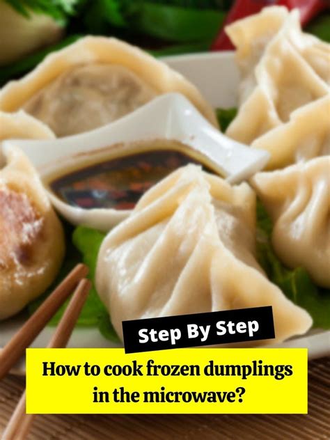 how to cook dumplings in a microwave