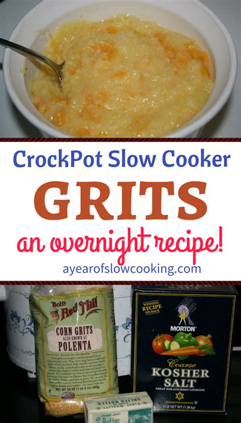 how to cook grits in crockpot overnight