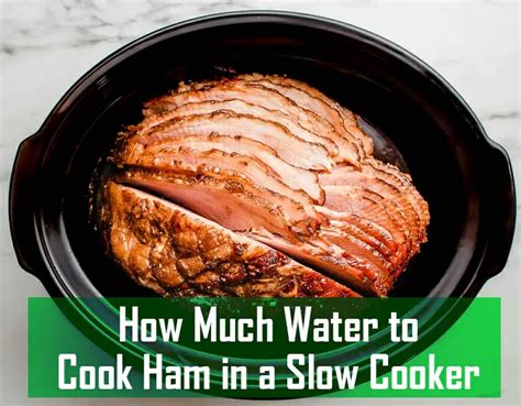 how to cook ham in water