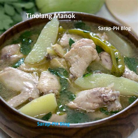 how to cook tinolang manok in tagalog