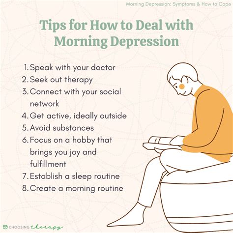 how to cope with morning depression