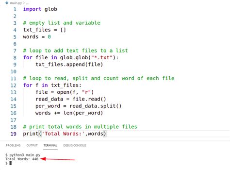 how to count words in php