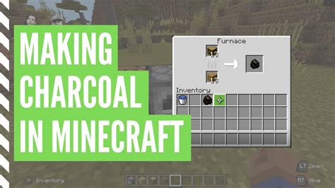 how to craft charcoal in minecraft