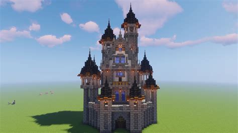how to create a castle in minecraft