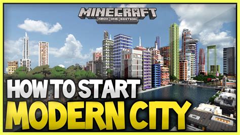 how to create a city in minecraft