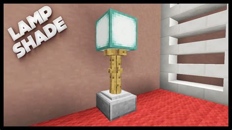 how to create a lamp in minecraft