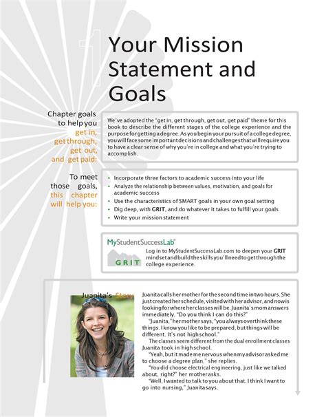 how to create a mission statement template