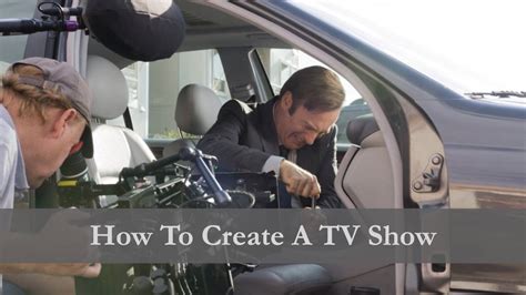 how to create a tv show