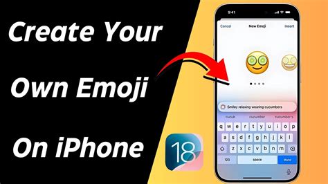how to create an emoji on iphone