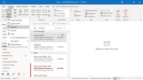 how to create conference call in outlook