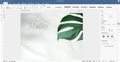 how to create design in word