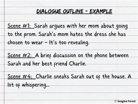 how to create dialogue in a story