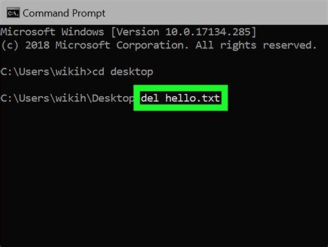 how to create directory in command prompt