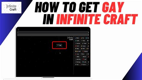 how to create gay in infinite craft
